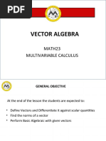 L2 Vector Algebra