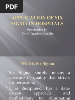 Application of Six Sigma in Hospitals