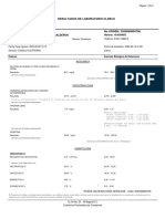 Resultados de Laboratorio Clinico Sede: Calle 94 No ORDEN: 2020060804796 No INGRESO: 3687363