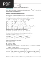 QX y y EI Yx Yx VX y X Is The Solution of Homogeneous Differential Equation VX