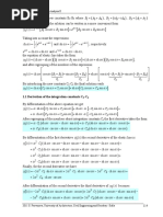 Yx e B XB X e B XB X: 1.1 Derivation of The Integration Constants C - C