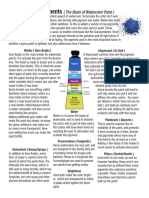 Watercolor Guide - Pigments