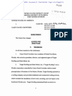 Casey D. Crowther Indictment