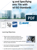 Specifying Ceramic Tile With ANSI and ISO Standards