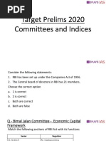 Target Prelims 2020 Committees-and-Indices PDF