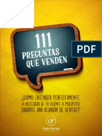 111 Preguntas Que Venden PDF