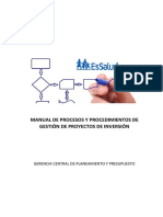 MPP - Gestión de Proyectos de Inversión PDF