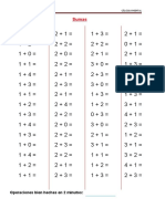 Sumas Restas Multiplicación Rapidez