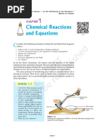 NCERT Books For Class 10 Science Chapter 1 Chemical Reactions and Equations