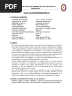 Cultivos Agroindustriales