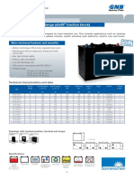 GNB Sonnenschein GF 06 180 V 6v Ah Lead Acid Battery gf06180v gf06180v Data Sheet