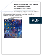 Paso A Paso para Instalar El Servidor Voip