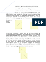 Aplicaciones Del Cálculo Integral A Problemas de Las Áreas Administrativas