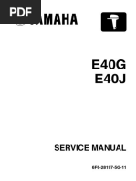 Service Manual Yamaha Outboard E40G 6F6 2005 - 2020