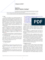 Cathodic Disbonding of Pipeline Coatings: Standard Test Methods For