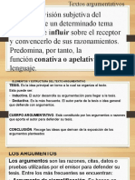 Textos Argumentativos