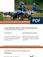 Best Four Wheeler For Kids - Half