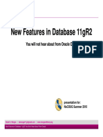 New Features in Database 11gR2 New Features in Database 11gR2