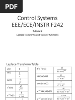 Tutorial 2 Solutions