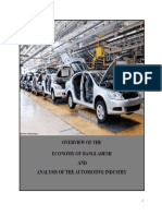 Overview of The Economy of Bangladesh and Analysis of The Automotive Industry