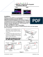 TM70 (7") / TM50 (5") Touchscreen Keypads Installation Manual