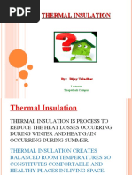 Building Material - Thermal Insulation