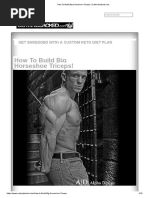 How To Build Big Horseshoe Triceps!