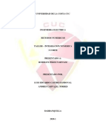 TALLER DE METODOS NUMERICOS - 3 Corte