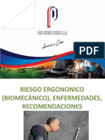 Riesgos Ergonomico-Enfermedades Causadas Por Malas Posturas-Recomendaciones.