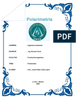 Informe de Polarimetria