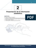 Presentacion de La Informacion Estadistica PDF