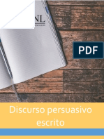 Discurso Persuasivo Escrito