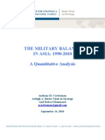 CSIS - Asia Military Balance 2010 14 Sep 2010