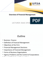 Overview of Financial Management