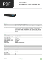 SMC1500-2U: Product Data Sheet