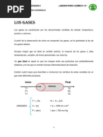 Gases. Quimica de Procesos I