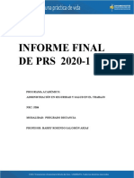 Informe Final de PRS 2020-1