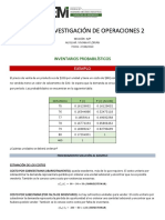 Práctica Investigación de Operaciones 2 - 27082020 Inventarios Probabilísticos Demanda Discreta PDF