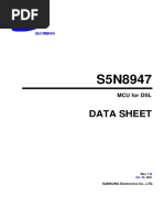 Data Sheet: Mcu For DSL