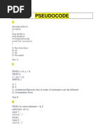 Pseudocode