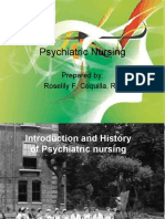 Psychiatric Nursing: Prepared By: Roselily F. Coquilla, RN