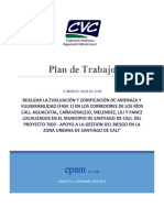 Plan de Trabajo Hidrología Hidráulica