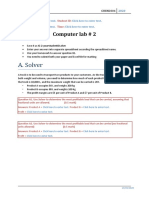 A. Solver: Computer Lab # 2