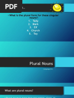 Plural Nouns