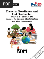 DRRR Q1-Module-10-Hazard-Its-Impact-Identification-and-Risk-Assessment-08082020