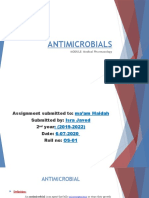 ANTIMICROBIALS (Israjaved)