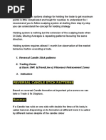 Reversal Candle Stick Patterns