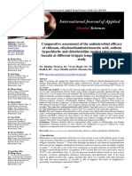 Intracanal Heating of Irrigants