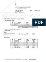 9 Jones ST, 5th Floor - Electrical Load Letter - 200227