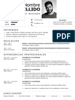 84 Curriculum Vitae Minimalista